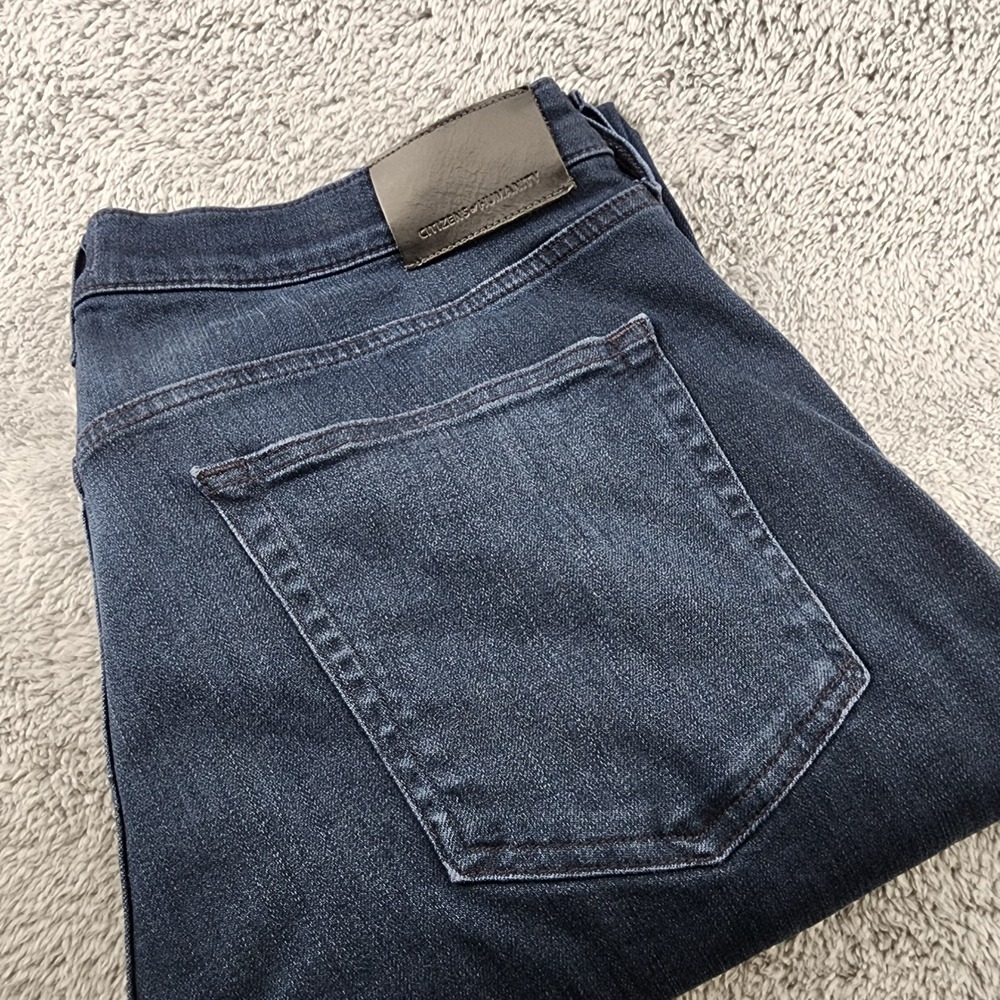 Citizens of Humanity London Jeans Mens 34x30 Dark Wash Denim Slim Taper Stretch